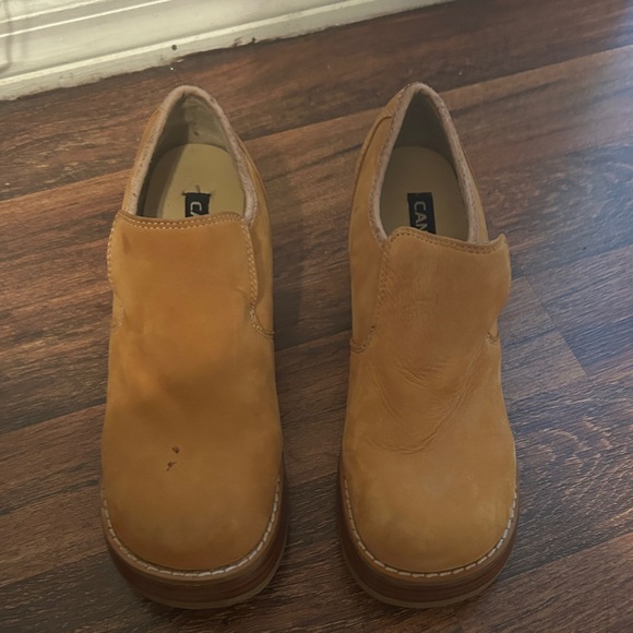 Vintage Candies platform tan clogs - Picture 5 of 6